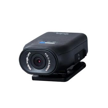 Qubo by Hero Group Smart Bike Cam Pro | 2K Resolution 3MP 1296p | 2000 mAh | 124 Degree Wide Angle | Night Vision | for Motorcycles, Bicycles | Proof on Demand | Record Your Rides | (Bike Cam)