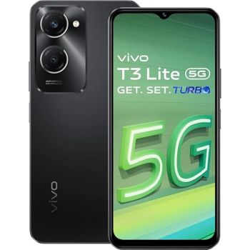 Vivo T3 Lite 5G Smartphone (Majestic Black, 4GB Ram 128GB Storage)
