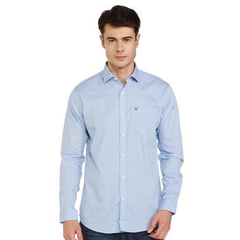 Allen Solly Men's Regular Fit Ditsy Printed Casual Shirt