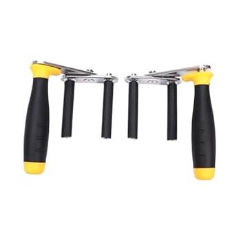 1 Pair Drywall Tools Carrier Portable Gypsum Board Lifter Handle Carry Load Lifter for Plywood Panel Plasterboard Glass Board
