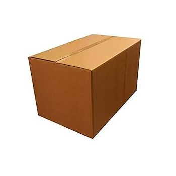 Eitheo Packing Box for Secure Shipping, Moving, Courier & Goods Transportation | corrugated box,Cartoon Box (18 * 12 * 12 cm) 3 Ply Brown Pack 50