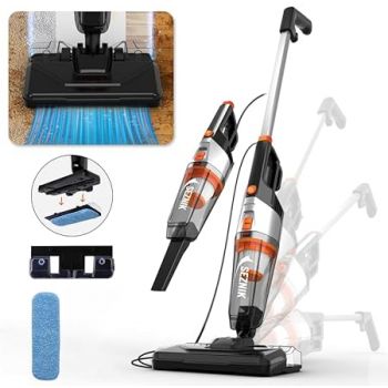SEZNIK Turbo Sweep 3-in-1 Handheld Vacuum Cleaner & Mop | Corded, 600W, 20kpa Suction | 200ml Water Tank | Vacuum & Mopping (SZ-V07)