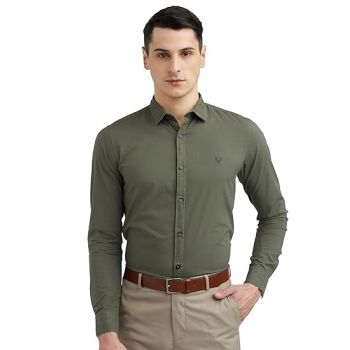 Allen Solly Men's Cotton Slim Fit Shirt ( Pack of 1 )