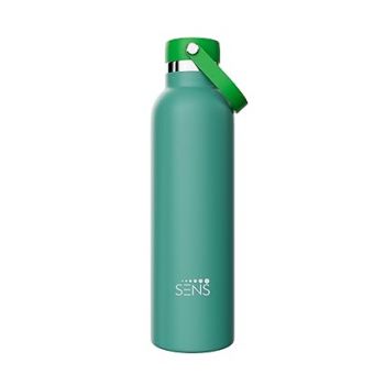 SENS LIFE Hydra Joy Stainless Steel Kids Water Bottle 750ml with Free Silicone Boot, Hot or Cold up to 24 Hours | Leak Proof | BPA Free |School | Kids | Mint