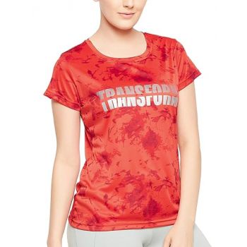 berge' Slim Fit T-Shirt For Women ( Polyester )