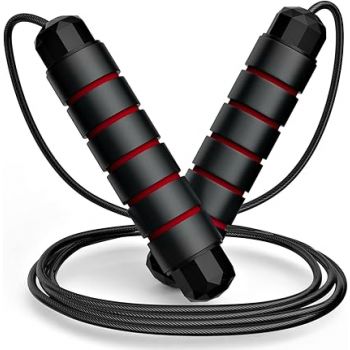 Redify Skipping Rope Men and women and Children Exercise Rope for Exercise Workout & Weight LossTangle Free Jumping Rope for Kids Polyvinyl Chloride rope