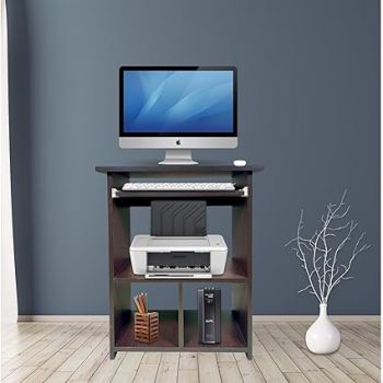 Purple Furniture ?? Engineered Wood Elite Home Office Computer Table,Study Desk,Writing Desk and Lap Desk for Students,Kids and Adults(Matte Finish,Wenge Colour,Do-It-Yourself,Small),61 Cm,74 Cm