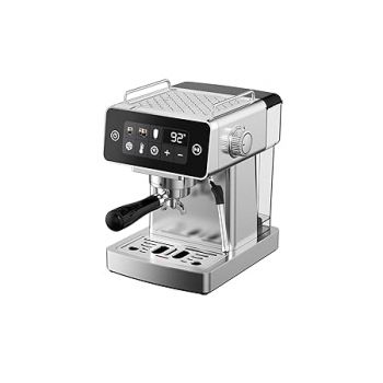 VANTRO Espresso Coffee Machine | 20 Bar Professional Pressure | 1500W | Stainless Steel Housing | Touch Control Panel | Adjustable Temperature & Extraction Time