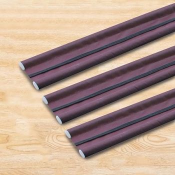 GLUN® Door Bottom Sealing Guard for Home, Office, Hotel Reduce Noise, Insects, Wind Dust Weather from Outside Brown in Color Pack of 3