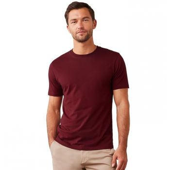 Sleepynuts Men's Regular Fit Round Neck Half Sleeves Solid Casual Wear T-Shirt