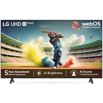 LG 139 cm (55 inches) 4K Ultra HD Smart LED TV 55UR7500PSC (Dark Iron Gray)