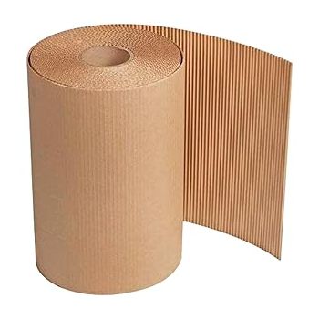 BonKaso Blueprint 2 Ply Corrugated Packaging Roll Brown with (150/120 GSM) (26 Inch x 5 Meter)