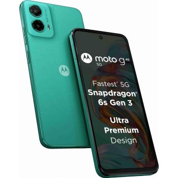 Motorola G45 5G (Brilliant Green, 4GB RAM, 128GB Storage) | 6.5" FHD+ Display | Snapdragon 6 Gen1 Processor