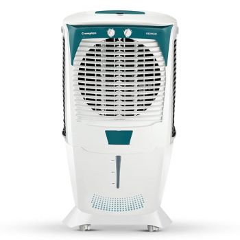 Crompton Ozone 55 Litres Desert Air Cooler for home | Large & Easy Clean Ice Chamber | 4-Way Air Deflection | High Density Honeycomb Pads | Everlast Pump | Auto Fill