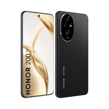 HONOR 200 5G (Black, 8GB + 256GB) | 6.7-inch AMOLED Quad-Curved Display | Dual OIS 50MP + 50MP + 12MP Camera | 50MP Selfie Camera | AI-Powered MagicOS 8.0 | Without Charger