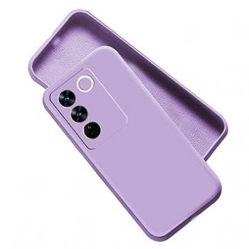 A rtistque Back Cover Case for Vivo V27 5G / Vivo V27 Pro 5G With Camera Protection | Shockproof TPU | Stylish Protective Design | Slim Fit | Ultra Matte | Vivo V27 5G / V27 Pro 5G Back Cover - Purple
