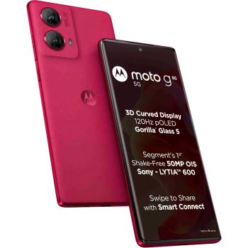 Motorola G85 5G (Viva Magenta, 8GB RAM + 128GB Storage)