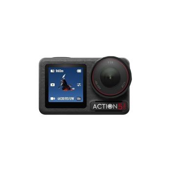 DJI Osmo Action 5 Pro Adventure Combo, Action Camera 4K with 1/1.3" Sensor, 12h Extended Battery Life with 3 Batteries, Stabilization, Dual OLED Touchscreens, Mini Action Camera for Travel, Vlog
