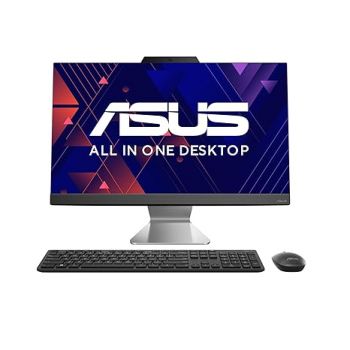 ASUS AiO A3 Series, 23.8" (60.45cm) FHD, Intel Core i5-1235U 12th Gen, All-in-One Desktop (8GB/512GB SSD/Win11/Office 21/1Year McAfee Security/Wireless Keyboard & Mouse/Black/5.4 kg),A3402WBAK-BA011WS