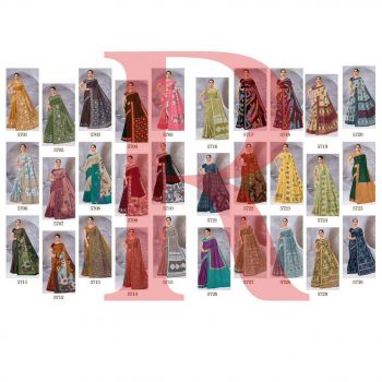 Repurchase Quality Cotton Printed Saree Collection (30 Pcs)