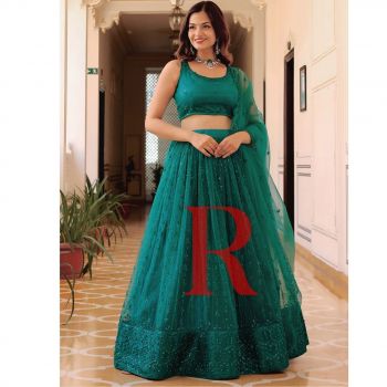 Repurchase Net Embroidered Lehenga Collection 