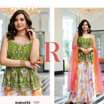 Repurchase Floral Color Edition Exclusive Wear Ready Made Collection (3 Sets)