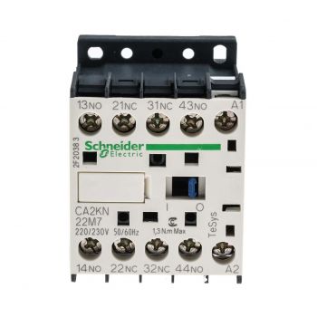 Schneider Electric CA2KN22M7 K CONTROL RELAY 2NO 2NC 220V AC COIL