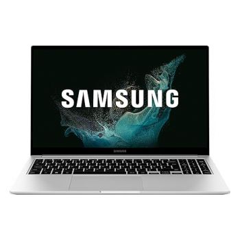 Samsung Galaxy Book2 (NP750) Intel 12th Gen core i7 39.6cm (15.6") FHD Thin & Light Laptop (16 GB/512 GB/Windows 11/MS Office/Backlit Keyboard/Fingerprint Reader/Silver/1.55Kg), NP750XED-KC2IN