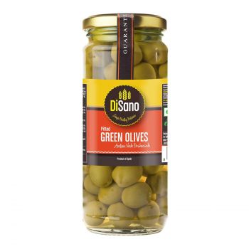 DiSano Pitted Green Olives (Imported from Spain), 450g