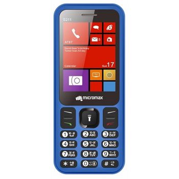Micromax S211 (Blue) 1000 mAh Battery, Dual sim