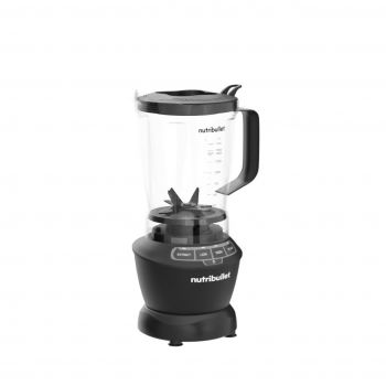 NutriBullet Combo Blender/Mixer/Grinder, High Speed Motor, Make Smoothies, Juices, Masalas, Dips, Hot Soups & more, with Unique Bullet Shaped Jar & 1.6L Extra Large Pitcher (1000W Black)