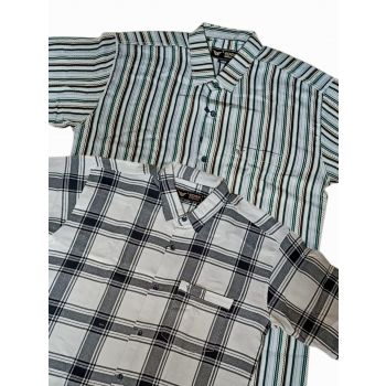 MEN'S PREMIUM COTTON SHIRTS  LARGE 2 Sets