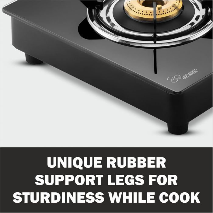 butterfly glass top gas stove 3 burner