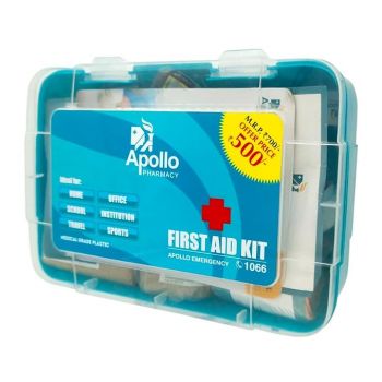 Apollo Pharmacy First Aid Kit, 1 Count
