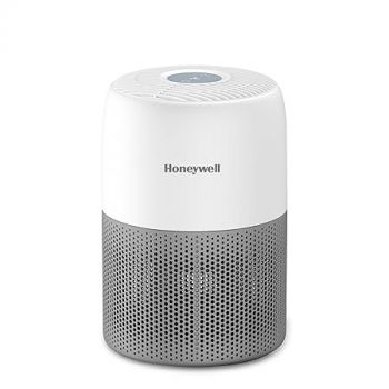 Honeywell Air Purifier for Home & Office, 3-in-1 filter - Pre-Filter, H13, Activated Carbon Filter, Removes 99.99% Pollutants, Allergens, Pet Danger, Smoke, Dust & Pollens - Air touch V1