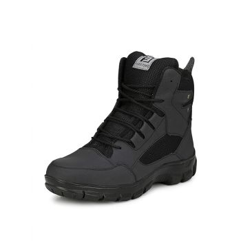 Eego Italy Genuine Leather Light Weight Men's Steel Toe Safety Boots with Anti Skid Sole