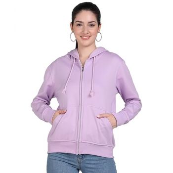 Alan Jones Clothing Women's Cotton Hooded Neck Sweatshirt