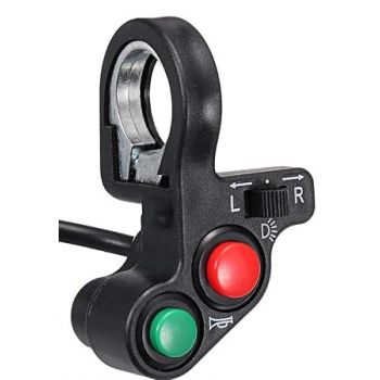 TRP TRADERS 22MM HANDLEBAR LIGHT HORN ON/OFF SIGNAL INDICATOR SWITCH FOR MOTORCYCLE