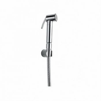 Jaquar ALD-CHR-563 PVC Hand Shower With Tube & Wall Hook, Silver