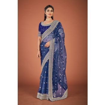 Fancy Organza Saree