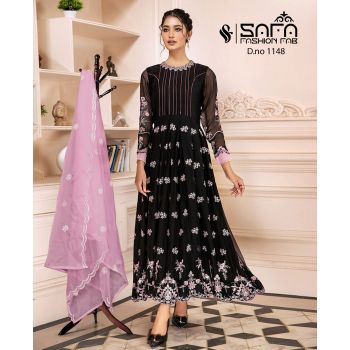 Georgette Pakistani Ready Made