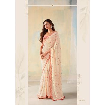 Casual Wear Georgette Saree(10 Sets)