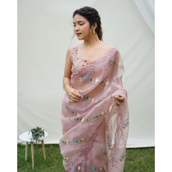 Fancy Organza Saree