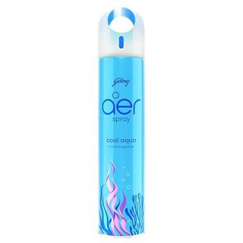 Godrej aer spray, Air Freshener for Home & Office - Cool Surf Blue | Long-Lasting Fragrance (240 ml)
