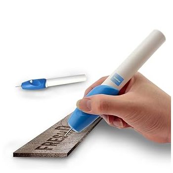 FreshDcart Power Engraving Pen Etching Carving Name Engrave It Electric Machine with Extra Tool Nib for Jewellery and All Glass Metal Plastic Wood (FDC-12A)