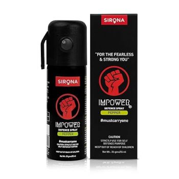 IMPOWER Self Defence Pepper Spray for Woman Safety - 55 ML (Pack of 1)