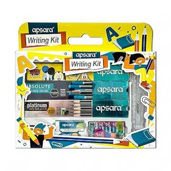 Apsara 250 Writing Kit (Blue/White)