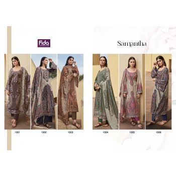 Printed Cotton Dress Material 6pcs