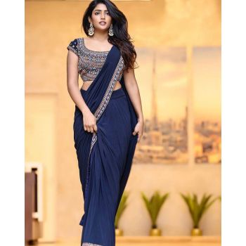 Beautiful Party Wear Georgette Saree