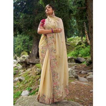 Soft Zimmy Chu Silk Saree